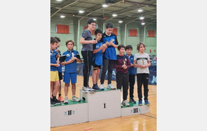 Champion de l'Hérault 2022-2023 Naël, Hugo, Evan il manque sur la photo Yann