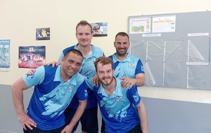 Saison 2024-2025 Montée en Régionale 2 (Jérôme, Mathis, Rémi et Cédric) le 18 mai