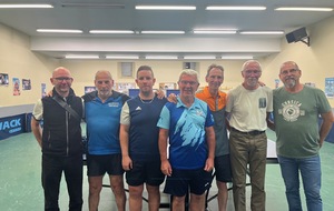 Caux TTV 4 Championne de l'Hérault dans le championnat vétéran 2024-2025