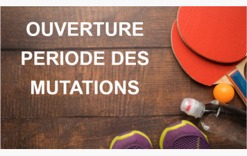 PÉRIODE DE MUTATION ORDINAIRE OUVERTE